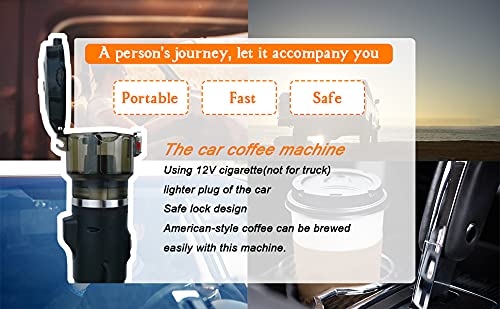 Papa Long Portable Single Serve Car Coffee Maker Brewer For Kcups Pod #TOP5