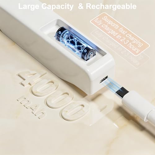 Rechargeable Vanity Mirror Lights, Magnetic Stick On Makeup Lamp Cordless - image 5