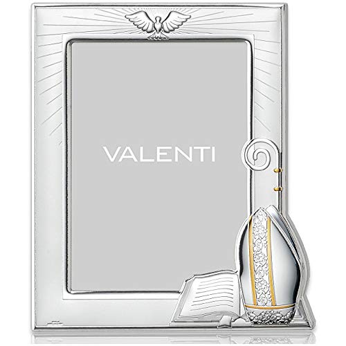 Valenti&Co. - Cadre Photo en Argent - Cadeau pour Le Confirmation - boîte Incluse - argenté