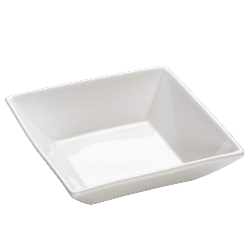 10er SET Maxwell & Williams Teller Suppe 18 cm SQUARE eckig, Porzellan, AA2557