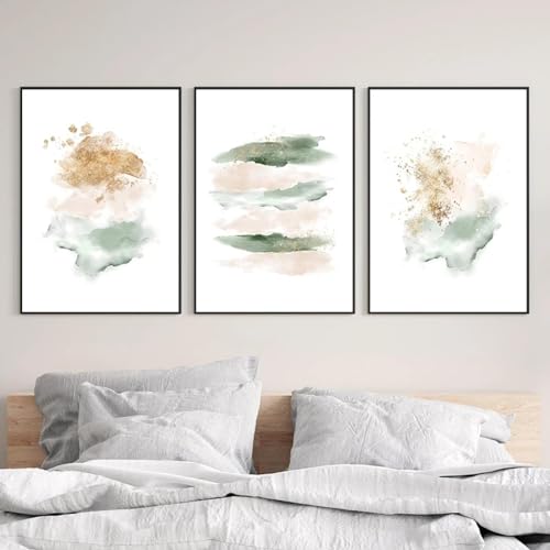 Peinture à l'aquarelle abstraite pour raviver un mur blanc vide