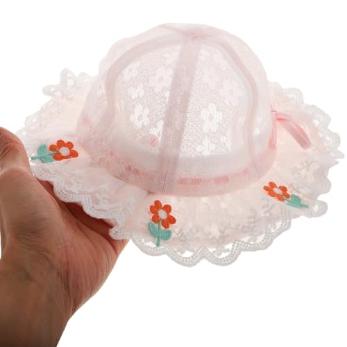 Girl Wide Brim Fisherman's Hat Breathable Mesh Sun Cap for Toddlers Lightweight Beach Hat for Outdoor Activities Pink4