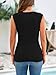 PRETTYGARDEN Women's Ribbed Tank Tops 2026 Summer Cap Sleeve Slim Fitted Knit Basic Casual Tee Shirts Trendy Fashion Clothes (Black,Medium)
