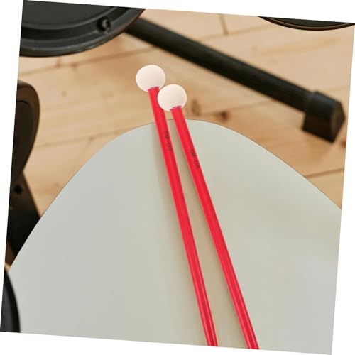Baquetas de doble cabeza para percusión de madera de arce miniatura 6
