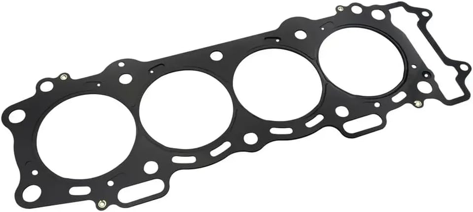 Universal Fit Motorcycle Cylinder Head Crankcase Engine Cover Gasket Set Compatible with ZX-10R ZX10R ZX1000 2006 2007 Aftermarket Replacement(Cylinder Head Gasket)
