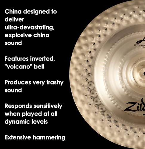 Avedis Zildjian Company Ultra Hammered China - 19 Inches