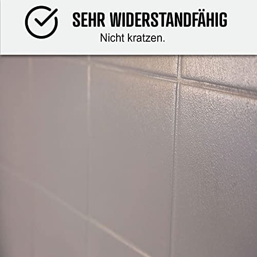 FLIESENLACK FÜR KÜCHE UND BADEZIMMER - ARCAPOXY FLIESEN RAL 7011 - Eisengrau - 1 kg (bis zu 10 m² in 2 schichten)