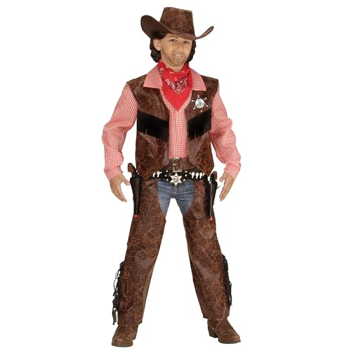 W WIDMANN MILANO Party Fashion - Costume enfant cowboy, ranger, Far West, déguisements de carnaval