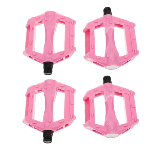 YARNOW 2 Pair Bicycle Pedals Slip Flat Pedals for Secure for Mountain and Flat Road Cycling Easy Installation for Parents