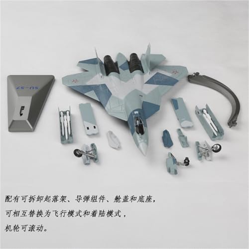 Su-57 Caza Pesado avión escala 1/72 decoración despacho 5