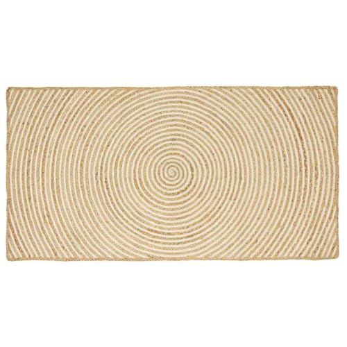 Lumanois Alfombra Natural y 60 x 110 cm Yute,Casa y jardín,Decoración,Alfombras,1.87kg-42010709