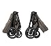 Maxi-Cosi Oxford Baby Kinderwagen, 0–4 Jahre, 0–22 kg, kompakt zusammenklappbar, Geräumiger Sitz, Sanfte Federung, 3 Liegepositionen, 10 kg großen Aufbewahrungskorb, Twillic Truffle