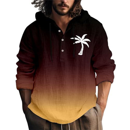 Chemise en lin homme à capuche pour vos journées d'été décontractées à la plage