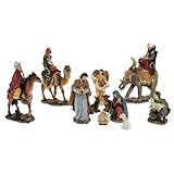  Holyart Set crèche 11 santons résine 20 cm