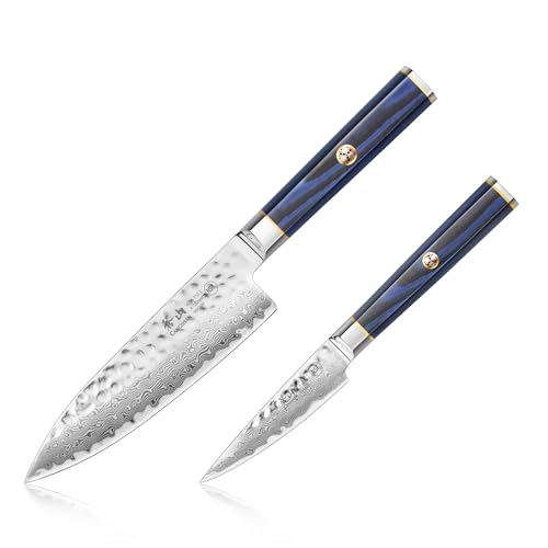 Cangshan-Kita-Series-High-Carbon-X-7-Damascus-Steel-2-Piece-Starter-Knife-Set-6-Chef-35-Paring-With-Ash-Wood-Box-501523-2pc Cangshan Kita Series High Carbon X 7 Damascus Steel 2 Piece Starter Knife Set 6 Chef 35 Paring With Ash Wood Box 501523 2pc