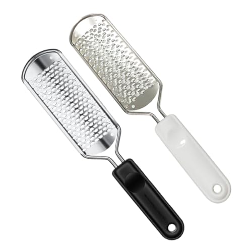 Raspador de pies STOBAZA doble cara para eliminar durezas rápido y exfoliar cutículas con éxito