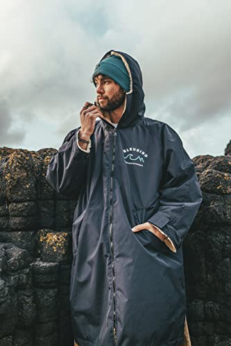 Bleubird Nordic Active Adults Waterproof Changing Robe - Navy - S/M2