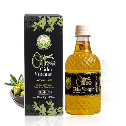 Basic Ayurveda Olive Cider Vinegar Premium (Jaitun ka Sirka) (500 Ml)