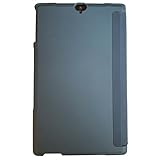 Verizon Folio Case & Tempered Glass Bundle for Ellipsis 8 HD - Phoenix Blue