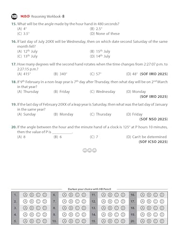 Image of MTG Class 8 Reasoning Workbook For All Olympiad & Talent Search Exam 2026-27 - Enhances Lateral Thinking & Analytical Skills
