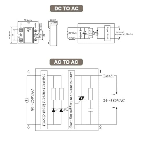 Módulo de relé for control de temperatura PID con tecnología SSR-25DA 2