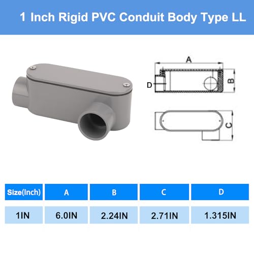 Tubería de PVC de 1/2 pulgada 2 Imagen adicional