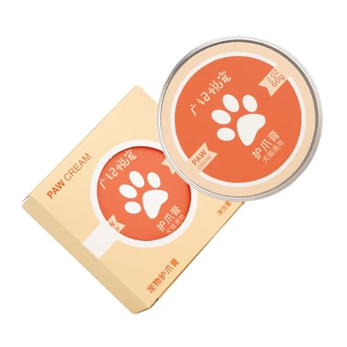 ORFOFE Crema para Patas De Mascotas Suministros para Gatos Bálsamo para Patas Crema Hidratante para Pies De Crema Hidratante para Pies De Gato Crema Portátil para Patas De