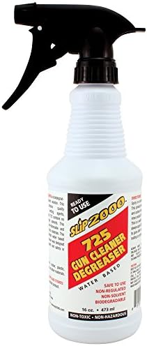 SLIP 2000 725 Gun Cleaner and Degreaser - Removes Deposits of Carbon, Grease, Grime, Etc. (16 fl oz)