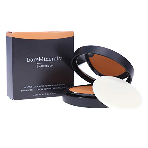 bareMinerals Barepro Performance Wear Powder Foundation, Sable, 0.34 Ounce (098132472642)