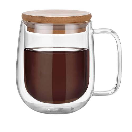 Andula�_�u���E�H�[���O���X �f�M �ۉ� �ۗ� �}�O�J�b�v 250ml 350ml �ϔM�O���X ��d�\�� ���I���Ȃ� �d�q�����W�Ή� ������� �R�[�q�[�J�b�v �e�B�[�J�b�v ����肠�� �Z�b�g�W������܂� (��ł�,350ml+�|�̊W�ł�) [���s�A