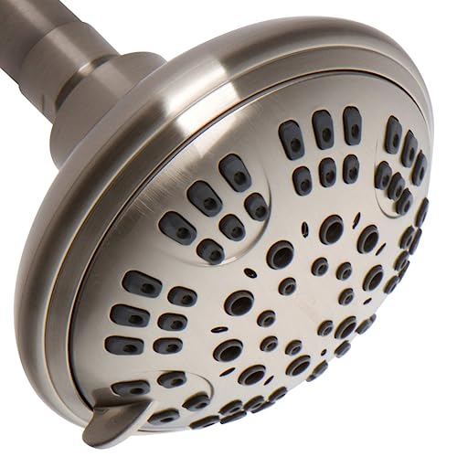 Luxury Spa Series , 6 Spray Setting, 4.5 Inch Adjustable High Pre...