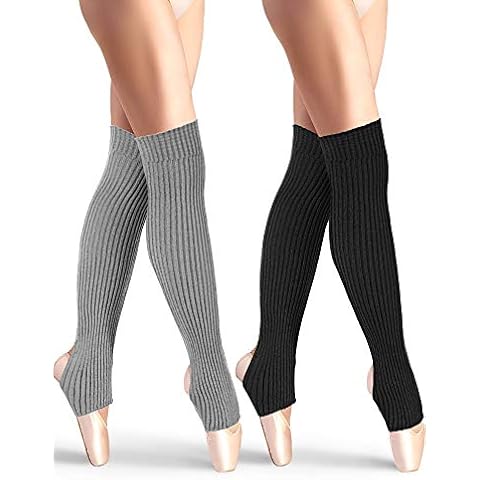 SATINIOR Stirrup Leg Warmers for Women Cover