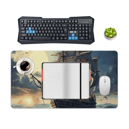 Sous-main bureau caoutchouc 75x40 pour protéger votre table