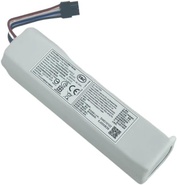 Original Battery Vacuum Mop Cleaner 5200mAh Lithium-ion Battery Pack 4INR19/66-2.Compatible for Dreame D9 Max D9 Pro L9 L10 Z10 Pro(Dreame L10s Ultra)