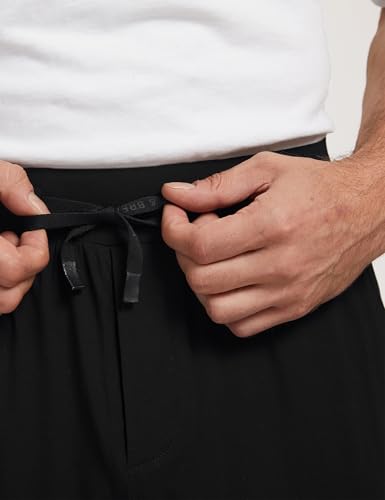 GYS Mens Sleep Shorts Bamboo Viscose Soft Comfy Pajama Bottoms with Drawstring and Pockets2