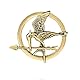 The Hunger Games Die Tribute Von Panem Spottdrossel Brosche Katniss Everdeen Pin Bronze
