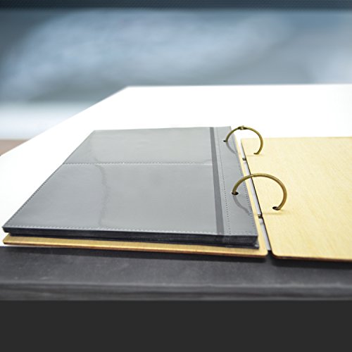 Giftgarden Photo Album 4X6 Family Tree Wooden Cover 120 Pockets Photobook For 4 By 6 Picture #TOP7