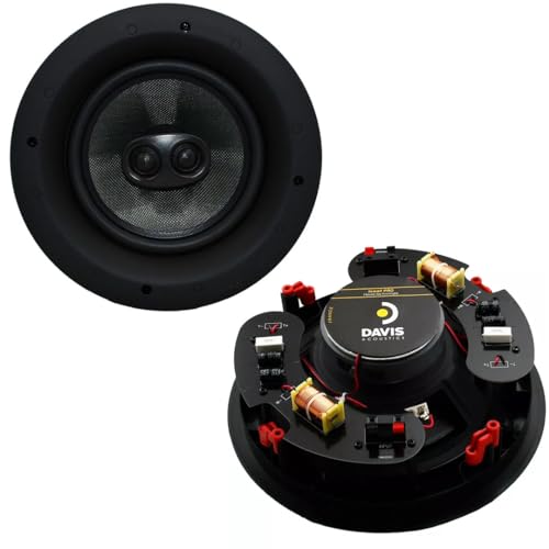 Davis Acoustics 210 ROT2 Pro Enceinte encastrable Passive (Non connectée) 150 W Blanc - Vendue à l'unité