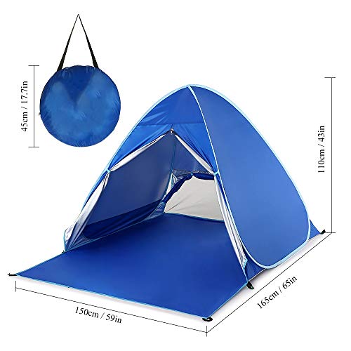 Carpa Instantánea para Camping Ligera con Protección UV miniatura 2