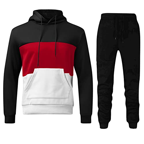 Manteau de sport en polaire homme ensemble deux pièces noir M