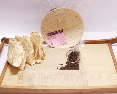 Image of JAIN'S PURE URAD PUNJABI PAPAD 200 GM- HANDMADE (PACK OF 2)