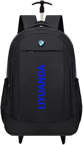 Mochila Carrinho e Rodinhas 35 Litros Puxador Reforçado Executiva Escolar e trabalho