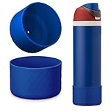 YOUCOX Silicone Boot for Owala Water Bottle 24 oz, 2PCS Anti-Slip Protective Sleeve for FreeSip/Twist/Flip Water Bottles, BPA Free, Dishwasher Safe, Bottom Bumper Cover Cup Accessories