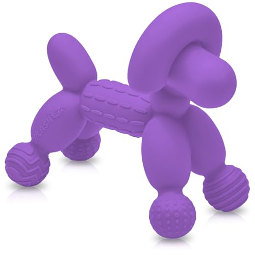 Image of SplashEZ Baby Teether 100% Silicone Baby Teething Toys | Teethers for Babies 3-6 Months, 6-12 Months, Infant, Newborns 0+ BPA-Free, Certified Safe Teething Pacifier Textures for Baby Teething Relief
