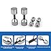 CNWZYMX 4 Pcs Stainless Steel Flange Two Hole Pins Set - 1-1/8'' 1-5/8'' Diameter Alignment Pin