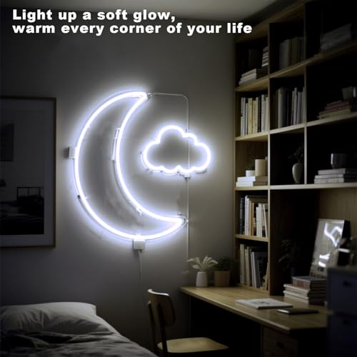 Image of 6.56FT White Neon Light Strip, 5V USB White Led Strip Lights with Touch Controller, Flexible Neon Rope Light for Bedroom, Party, Home Decor, Poster Lights