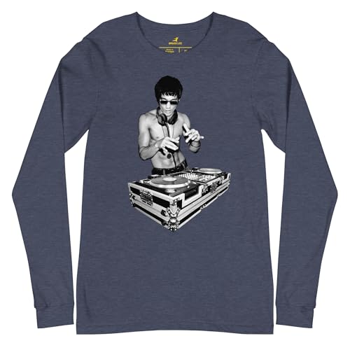 Bruce Lee DJ Dragon Original Unisex Long Sleeve Tee2