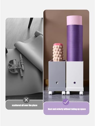 Support de rangement pour tapis de yoga en structure robuste AV