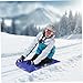 .Snow Sled Lightweight Roll-Up Sled for Kids and Adults High Speed Portable Snow Toys for Outdoor Winter 54x17 inch Sporting_Goods.