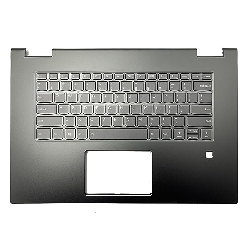 wzqrps Replacement for Lenovo Yoga 730-15IKB 730-15IWL Laptop Upper Case Palmrest Backlit Keyboard Assembly Part 5CB0Q96479 AM27G00C00 AM27G000A10 by wzqrps - Used condition - US$23.50